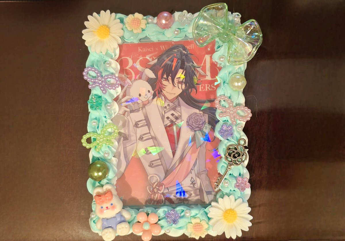 久しぶりにホイップデコケースをつくりました～！！ 魁星くんの