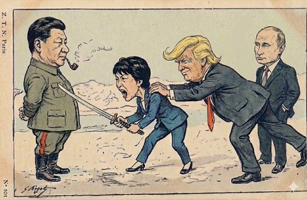 123jaf's tweet photo. @Trilliana_x 反中、反露、反朝鮮で拝米隷属。
高市早苗は第二のゼレンスキーと米ネオコン戦争屋のグローバリストに期待されている。 https://t.co/I7dE2CNDG0