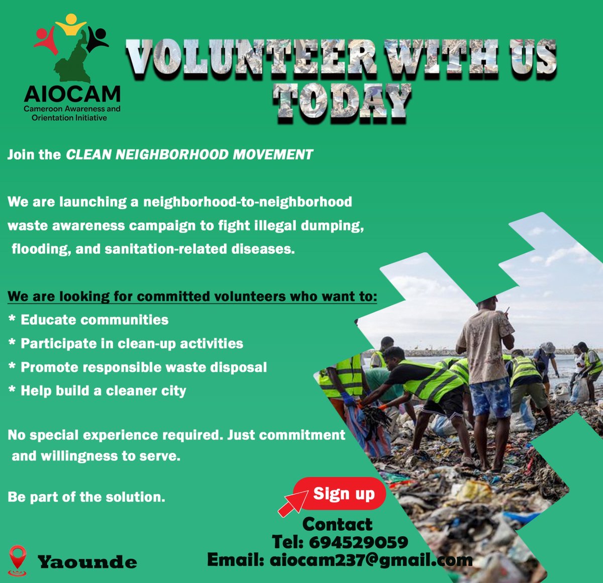 Cameroon Awareness & Orientation Initiative tweet media