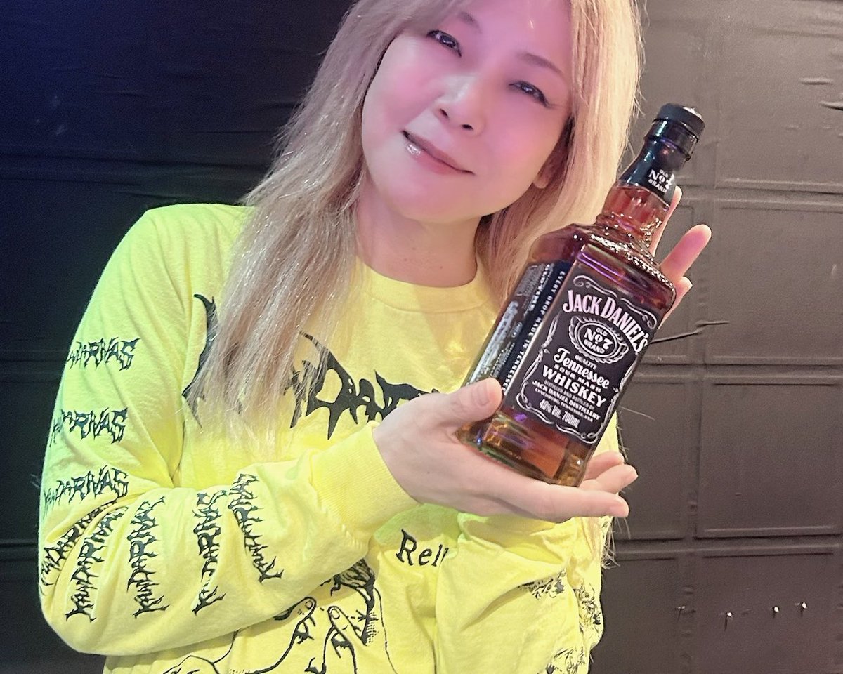 高校生のとき、原宿のテント村で買ったジャックダニエルのTシャツを