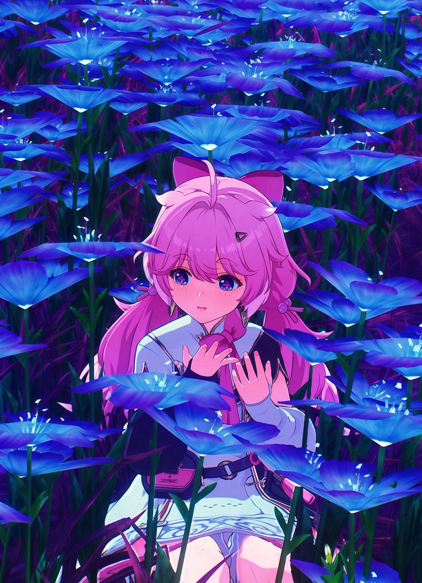 Galbre7's tweet image. - Softly, She Chose the Flowers -

 #WutheringWaves 
 #Encore