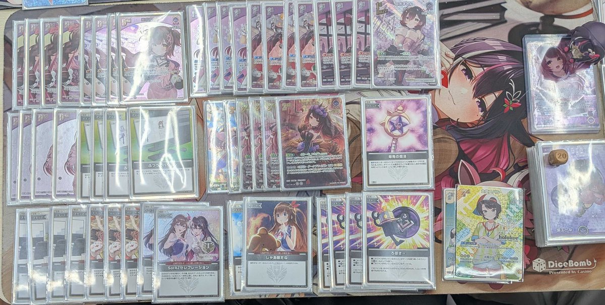ブルームカップ@甲府
使用:ロボ子単
vsおかころ 後 🙆
vsいろは単 先 🙆
vsあやめ単 先 🙆
vsあやめ単 先 🙆
vsカリかな 後 🙆
ロボ子さんでブルーム優勝できました！🏆️
お相手の事故やミスもありましたが、勝ててよかった🙌 ありがとうロボ子さん！高性能！
#ホロカ