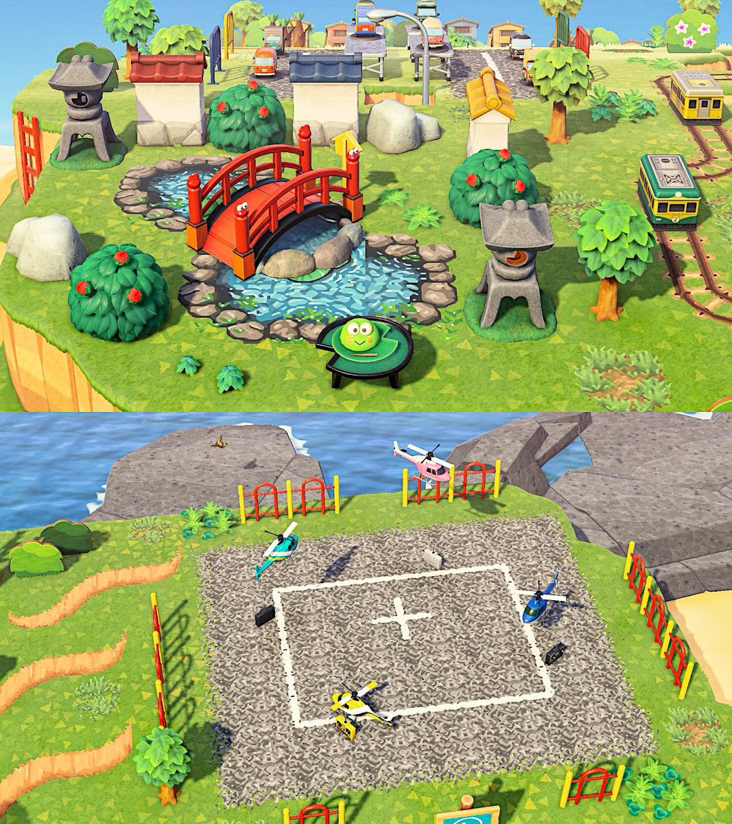 mori_kiki_selva's tweet image. 🌳🏠🚃🫏🚗🐖⛰️🚁

ミニチュアな町を作りました

#あつ森