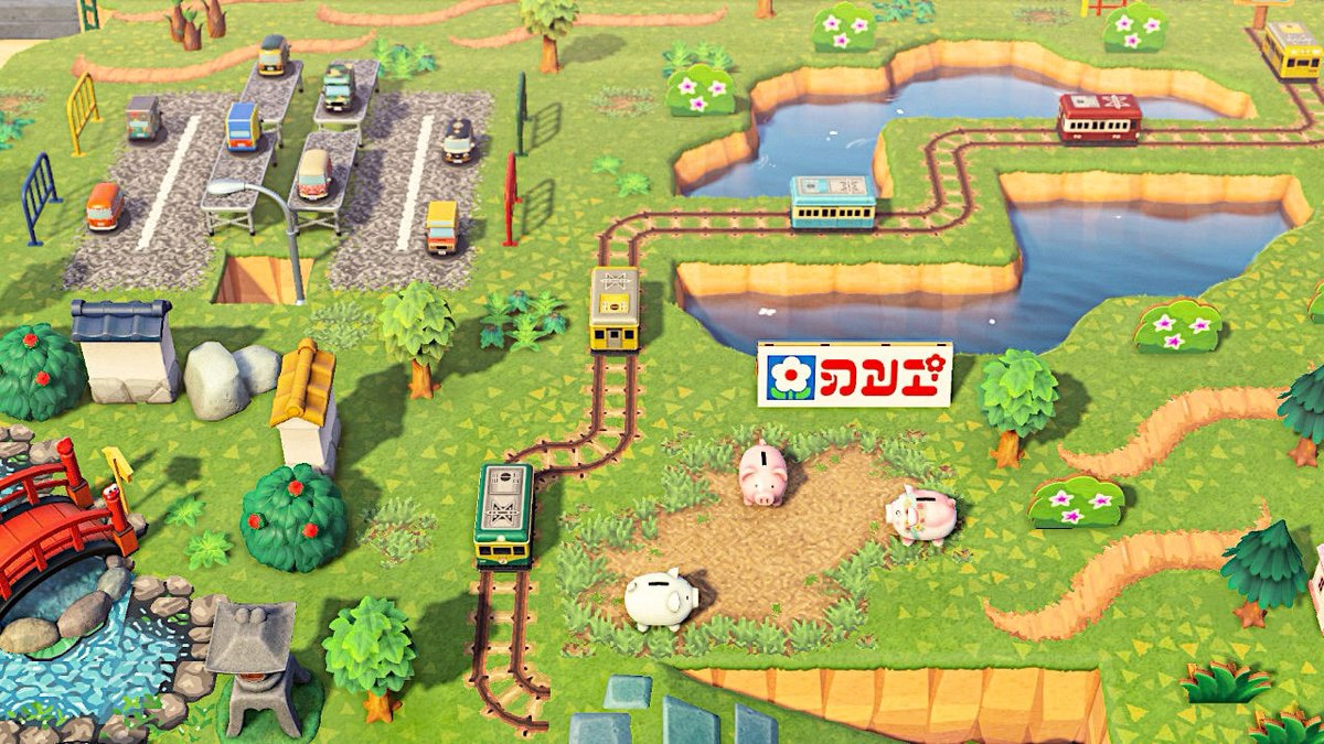 mori_kiki_selva's tweet image. 🌳🏠🚃🫏🚗🐖⛰️🚁

ミニチュアな町を作りました

#あつ森