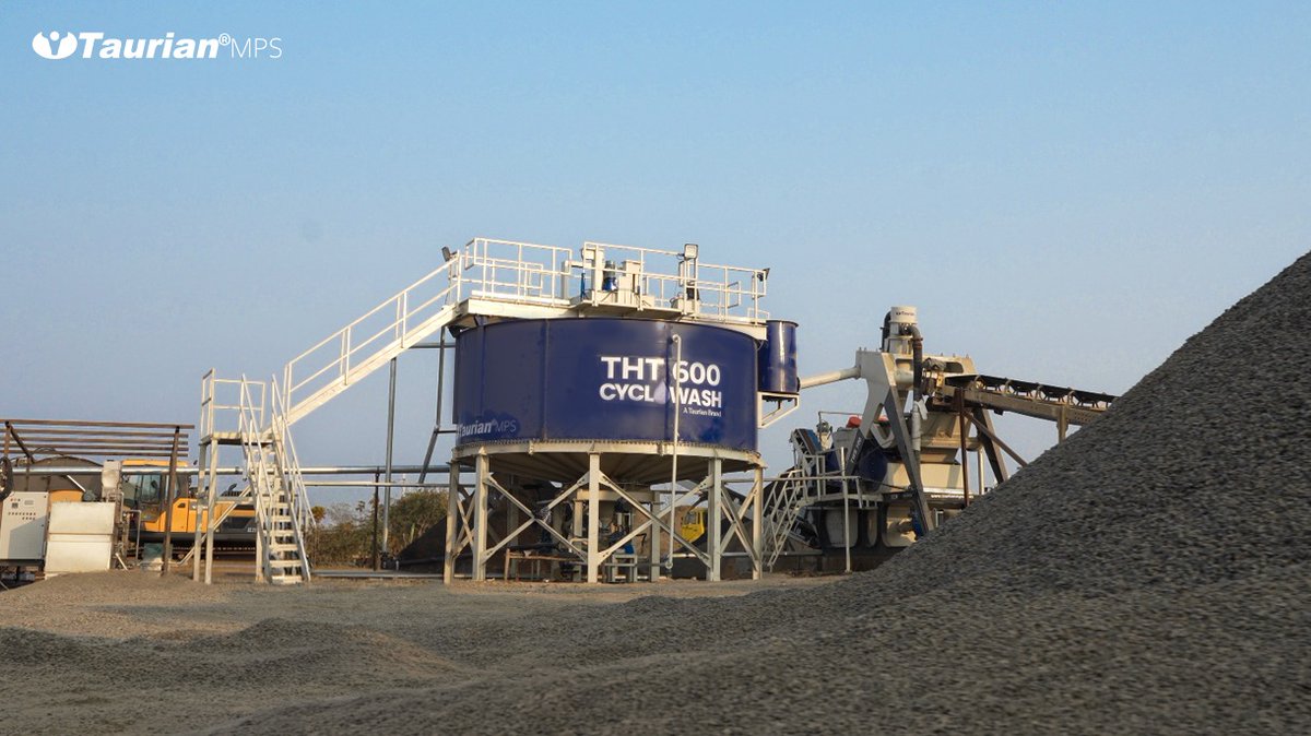 mps_taurian's tweet photo. @mps_taurian THT 600 Thickener engineered for high-rate slurry settling with optimized feed distribution and enhanced flocculation efficiency.
#TaurianMPS #THT600 #Thickener #WaterRecovery #Cyclowash https://t.co/j23ENnKz4z