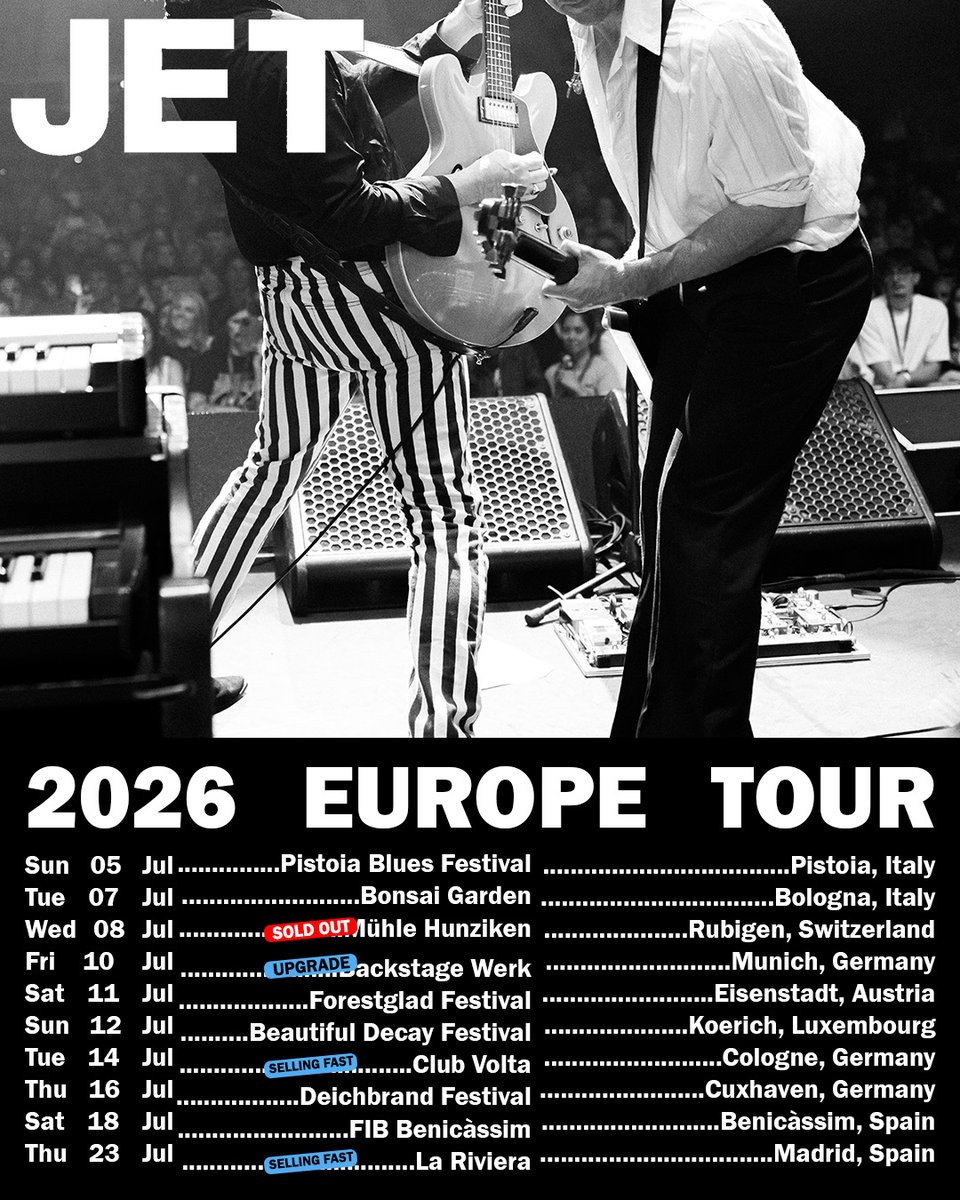 Switzerland, you're sold out - Munich's been upgraded so more of