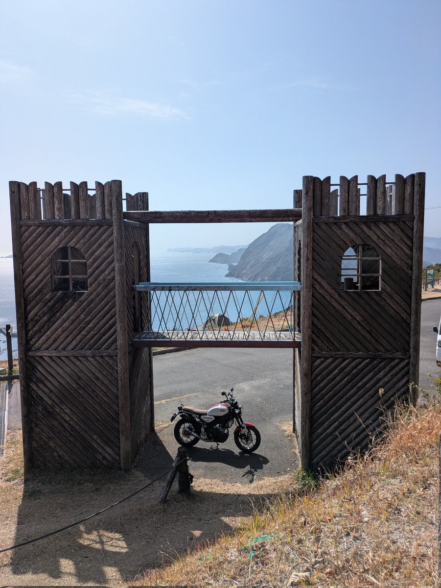 YodakinBo_Rider's tweet photo. 甘いものはたかひら展望公園でケーキセット。

#XSR155
#155cc
#宮崎ライダー https://t.co/8CVPkglP2J