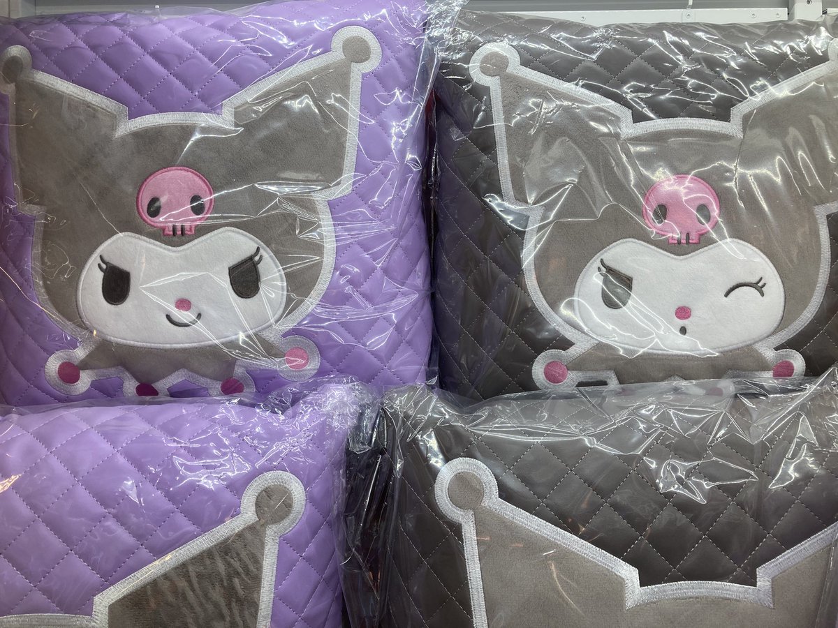 🌱おすすめ景品情報🌱 【クロミ キルトスクエアクッション】 サンリオ