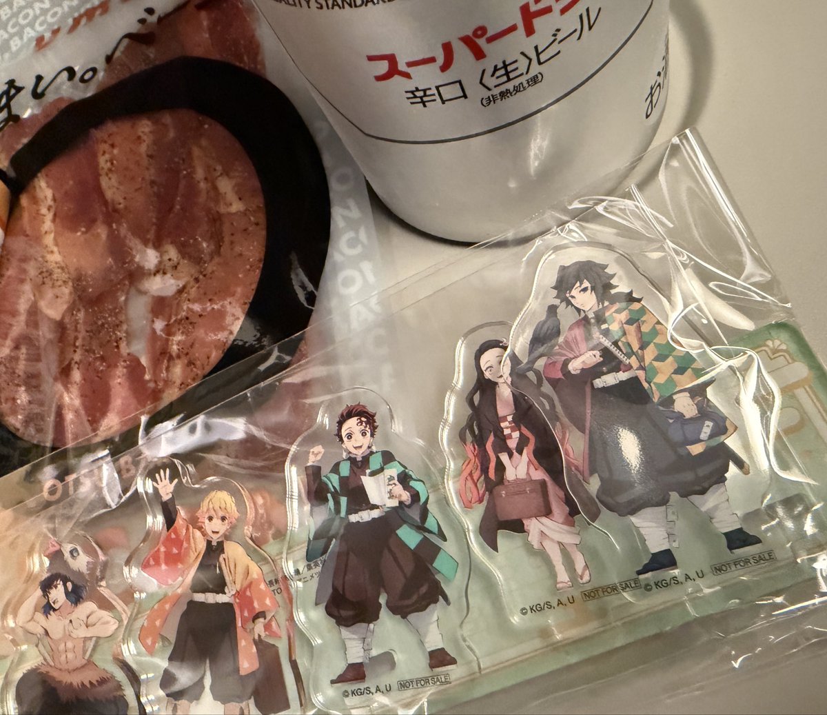 我妻善逸 ,竈門禰豆子 ,竈門炭治郎 ,冨岡義勇 「お疲れ様でした へろへろ」|mg ˗ˏˋ༄ ꕀ ˎˊ ˗のイラスト