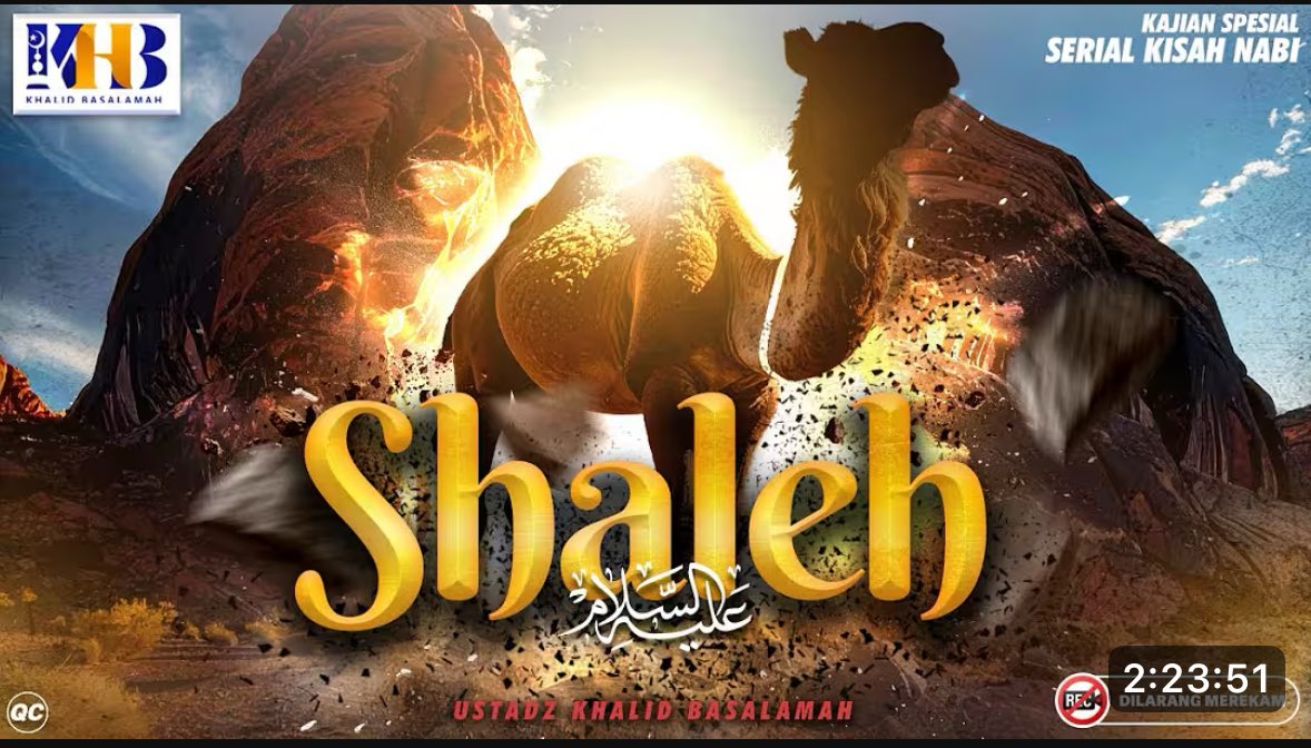 LETSGOOOOOOOO HARI KELIMA #ODOP #OneDayOneProphet !!!

Day-5, fakta apa yang kalian tau tentang Nabi Shaleh alaihissalam?

funfact : Nabi Shaleh adalah Nabi yg diturunkan kepada kaum Tsamud. tau kan kaum Tsamud yg sering disebut sebut dalam Al Quran itu loh!

nah masih inget kan