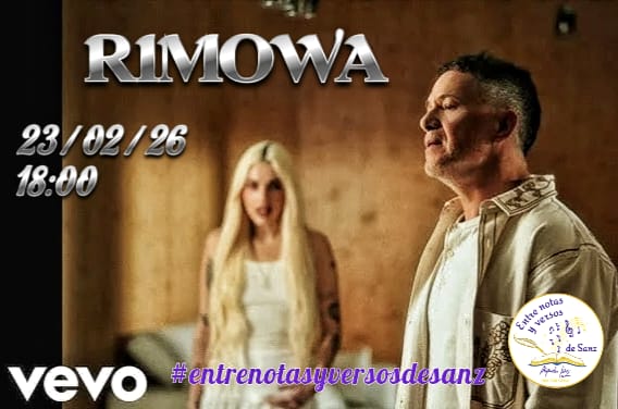 Empezamos la cuenta atrás para disfrutar del videoclip #Rimowa de <a href="/AlejandroSanz/">Alejandro Sanz</a> y Elena Rose
#entrenotasyversosdesanz  <a href="/seitrackes/">SeitrackES</a> <a href="/SonyMusicSpain/">Sony Music Spain</a> 
<a href="/NotasVersosSanz/">Entre Notas y Versos de Sanz</a>