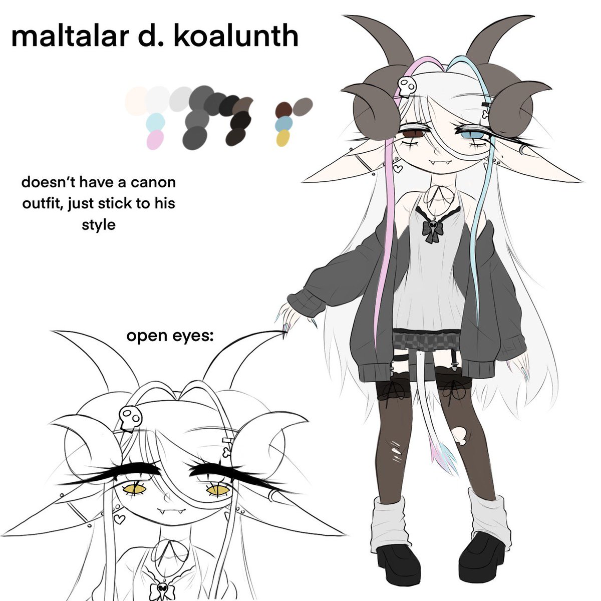fledermaus00's tweet photo. just realized that they all have horns and tail... https://t.co/PJTxYEDkf5