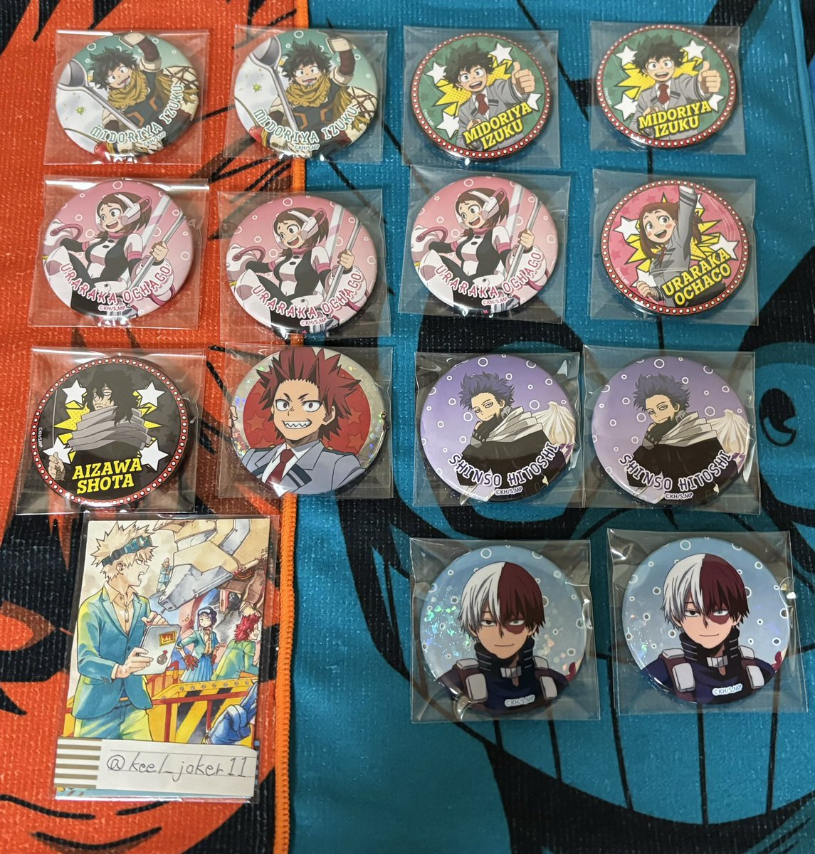 交換】 ヒロアカ 雄英オープンスクール オプスク 缶バッジ 《譲》 緑谷