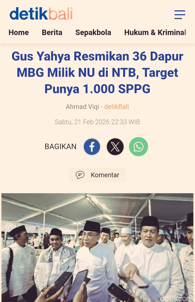 Ketika semua stakeholder dapat bagian, jadi pada nggak ada yang ribut. Begitu lah cara menaklukkan macan yang konon katanya di Asia!!

So, jadi nggak salah ucapan nya, Indonesia 2030 bubar!!