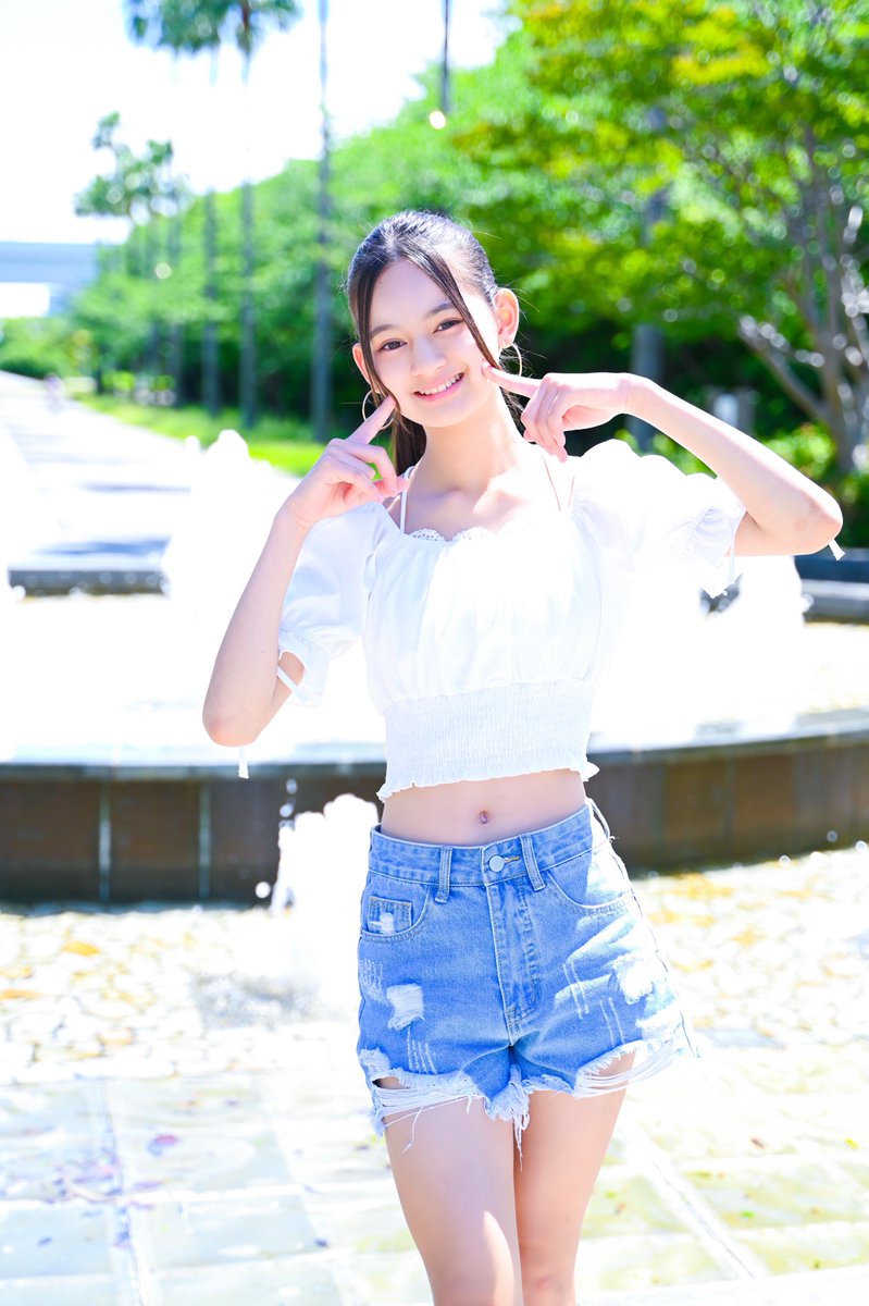 可愛すぎるJC🥰 #ヤスミン💕 #東京モデル撮影会0601 また夏のヤスミン