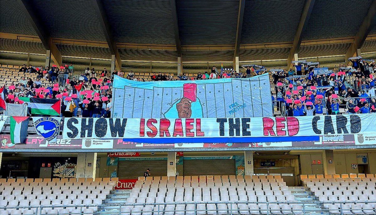 jacksonhinklle's tweet image. SHOW ISRAEL THE RED CARD!