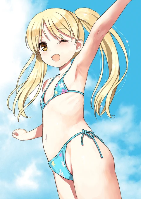 なんか暑いので水着貼るデス