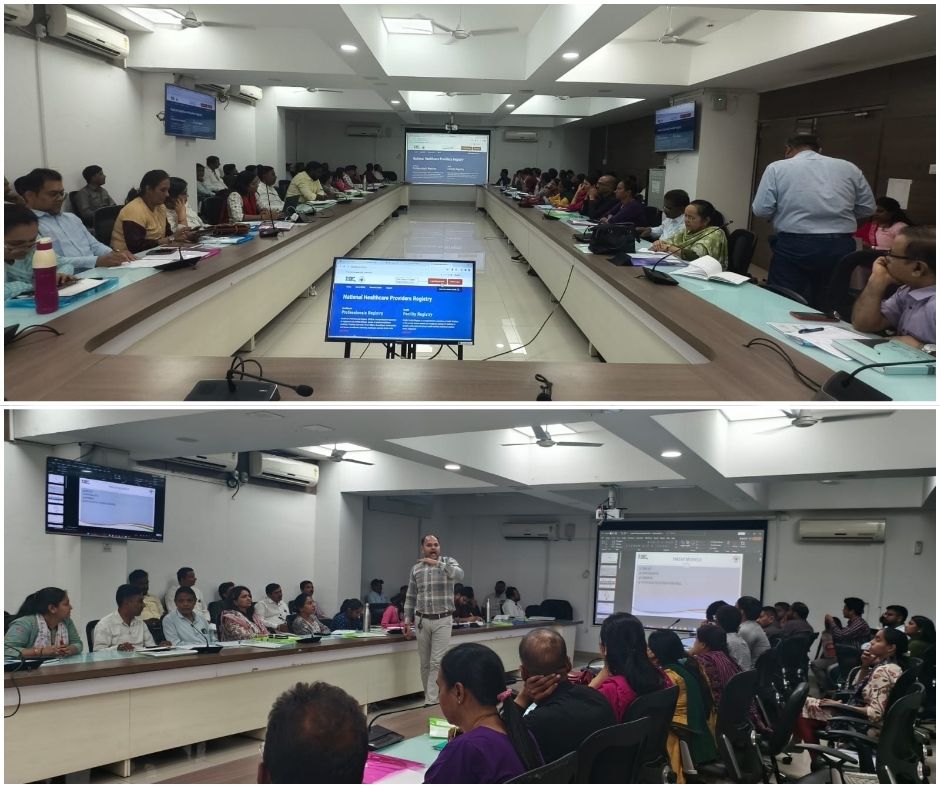 ABDMGujarat's tweet photo. District Health Officials participated in the #ABDM workshop with #PMJAY sessions on 17.02.2026, reinforcing seamless #digitalhealth integration across the district.@AyushmanNHA @Sunil_Barnwal @shapmjayma @CDHOBanaskantha #ABHAnumber #NHPR #HPR #HFR #DHIS #IEC #CB #AyushmanBharat https://t.co/NUR1hgw8Q6