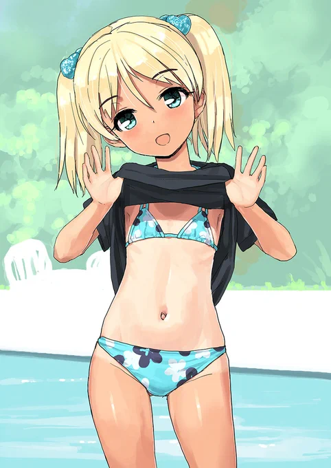 なんか暑いので水着貼るデス
