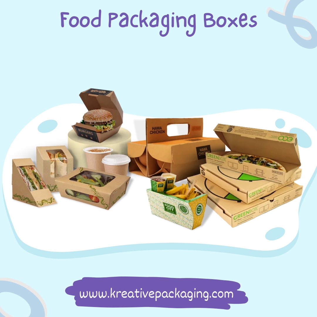 Kr_Packaging's tweet image. Discover high-quality Food Packaging Boxes at kreativepackaging.com, designed to keep your food secure while showcasing your brand beautifully. Perfect for restaurants, bakeries, cafés, catering businesses, and food startups.

#FoodPackaging
#FoodPackagingBoxes
#CustomFoodBoxes