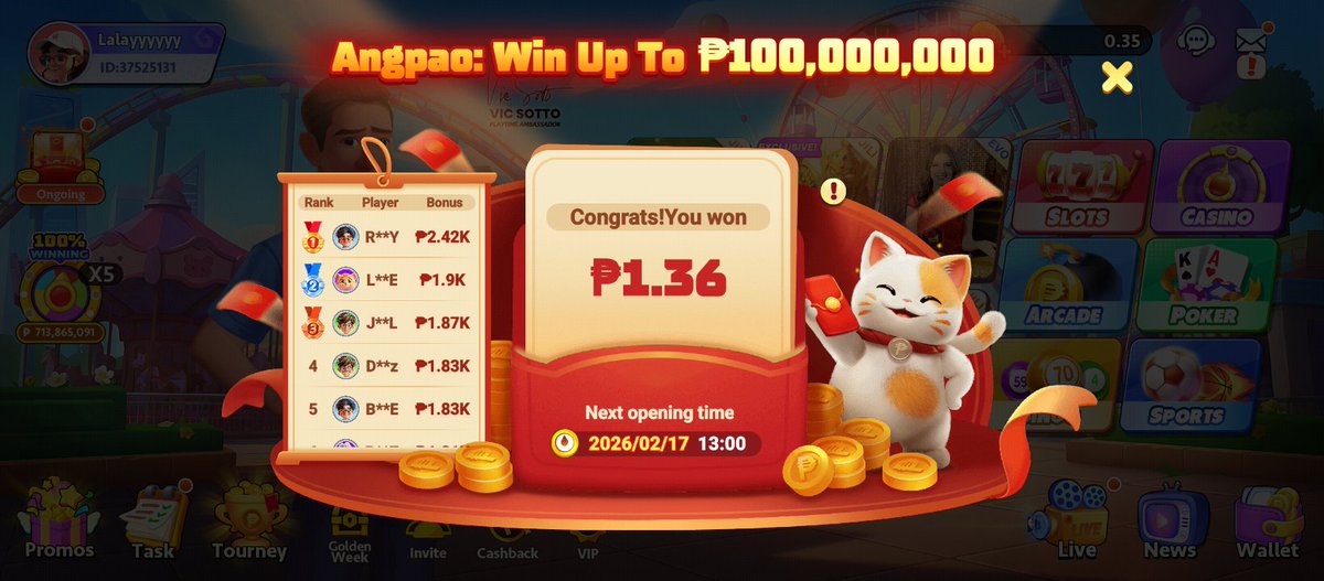 poorlalay's tweet photo. @PTGamingph 🆔37525131
#PTGamingAngpaiGiveaway 🧧🧧
@Lalayawai @EricTrump @iGumdrop https://t.co/fNQdh1ApFM