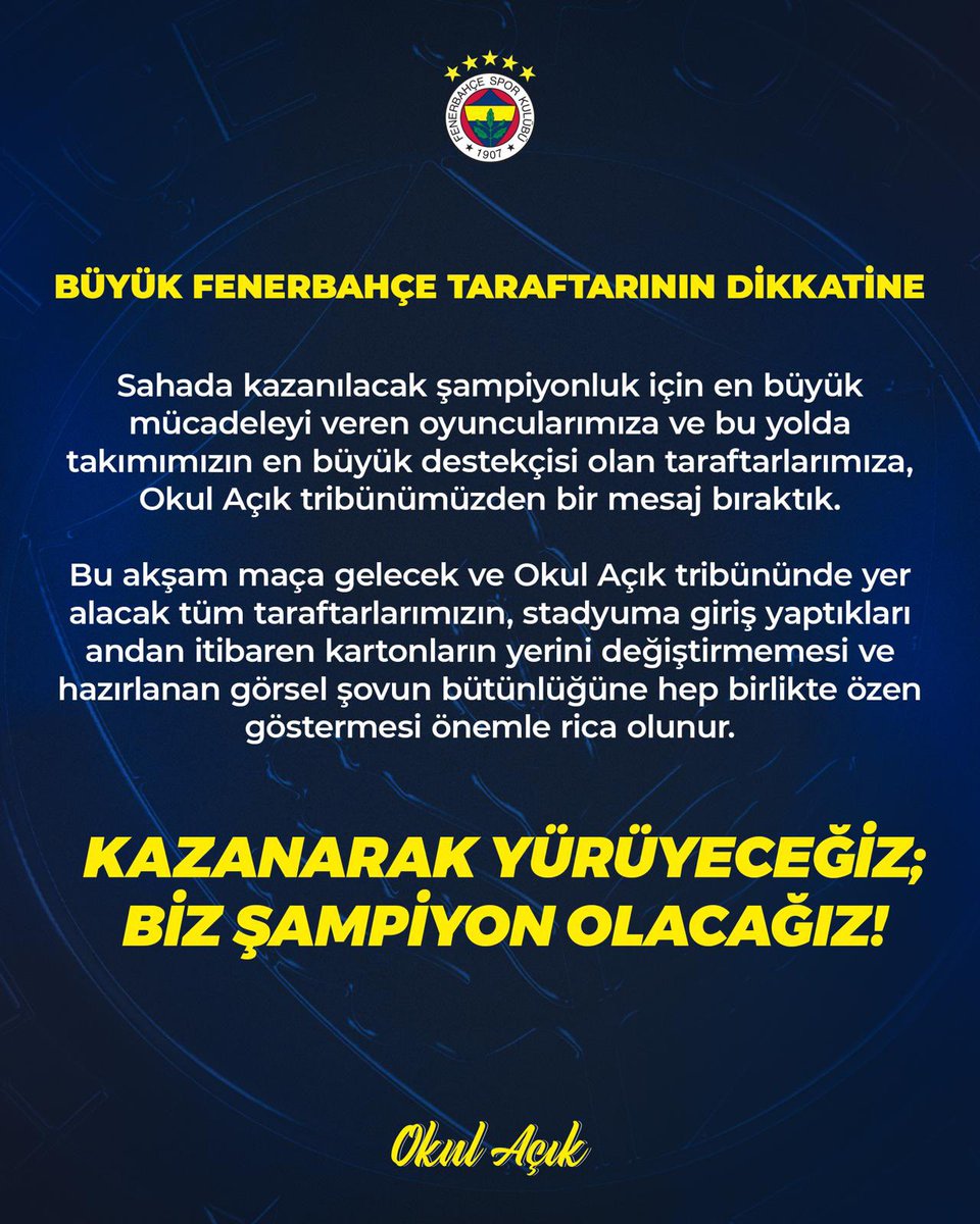 Genç Fenerbahçeliler tweet media
