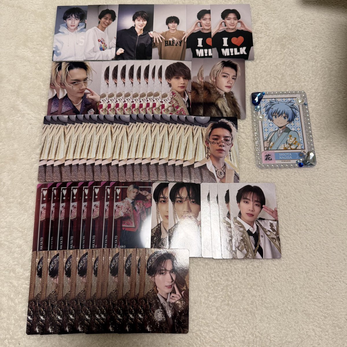 M!LK トレカ 交換 求 吉田 塩﨑 譲 曽野 山中 佐野 現在優先順位：2