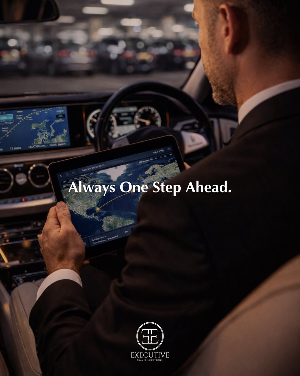 executivetsuk's tweet photo. Luxury isn’t just the vehicle — it’s the preparation behind it.

Flight tracking. Live traffic updates. Route optimisation.

Always one step ahead.

#ExecutiveTravelSolutions #LuxuryChauffeur #CorporateTravel https://t.co/4RgAEIokmu