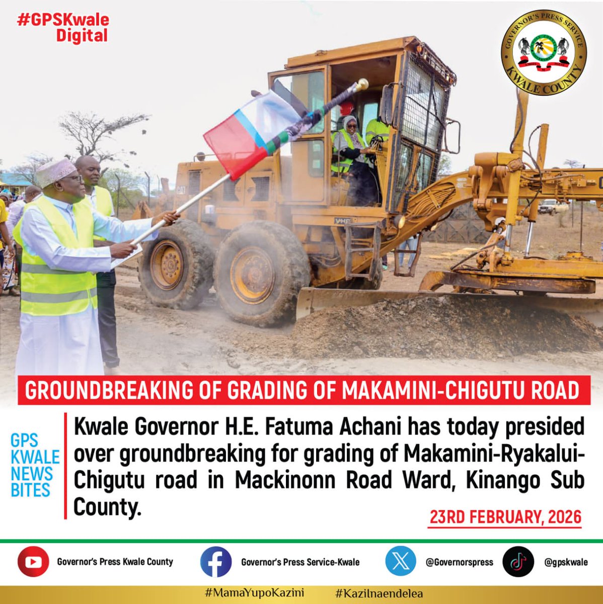 COUNTY GOVERNMENT OF KWALE OFFICIAL PAGE tweet media