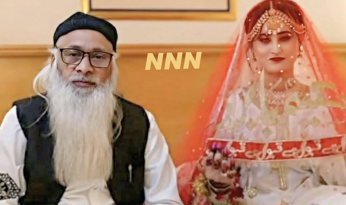 ChotiSheikhni's tweet photo. النور دواخانہ چکلالہ سکیم 3 راولپنڈی کے حکیم بابر کی شادی سوشل میڈیا پر وائرل ہو رہی ہے،
حکیم صاحب نے اپنے ویڈیو پیغام میں کہا کہ الحمداللہ میں نے نکاح کیا ہے، آپکو بھی اگر اس عمر میں جیب اجازت دیتی ہے،
طاقت ہے تو آپ بھی نکاح کریں
زنا کی بجائے نکاح کو رواج دیں جو سنت طریقہ ہے
میں اور میری بیوی دونوں اس عمل پر خوش اور شکر گزار ہیں
حکیم صاحب کی دلہن کی خوشی ہر تصویر سے عیاں ہے
حکیم صاحب کی بے تابی بھی 🫣😶‍🌫️🤐