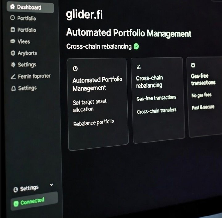 <a href="/glider_fi/">Glider</a>
 • Changes that → set your strategy
    once (no code needed).

• Get gas-free autopilot portfolios that rebalance automatically across chains.

• Your assets on true autopilot. Non-custodial. 

• Backed by a16z.
  Set it &amp; glide. 
        
glider.fi