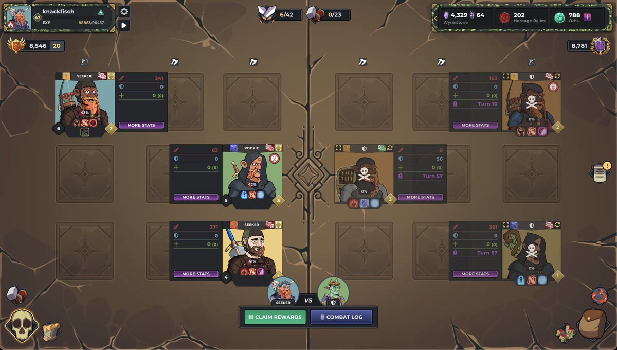 Ale &amp; Axes: PvP Arena Mode Showcase⚔️

You heard right, our RPG/MMO inspired clicker browser game has a PvP Arena mode. It's still an MVP and will only get better, but you can already battle other players!

Set up your defense Squad, then attack other players!

Try it out 👇