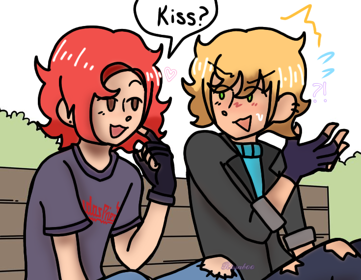 Princessboo1010's tweet photo. I haven't posted in awhile :0
I forgot I had this 😭

Sooo anywaysz, art of my ocs Rhys and Addy :d

#ocart #digitalart https://t.co/SPxYsGHbjz