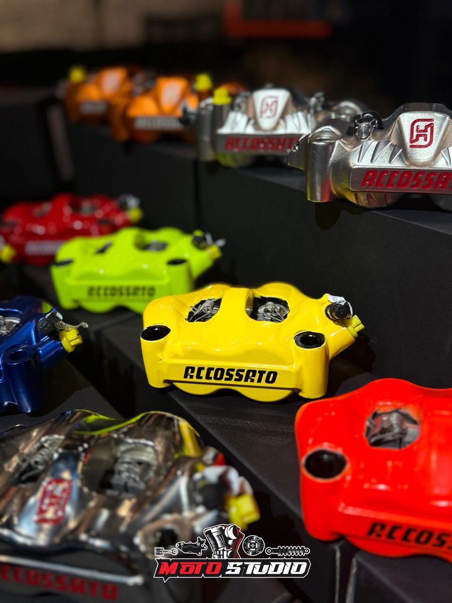 Accossato brake calipers now in stock with @accossatobangladesh 🇧🇩
Italian engineering. Racing DNA. Ready to ship.

#Accossato #AccossatoRacing #AccossatoBangladesh #MotorcycleBrakes