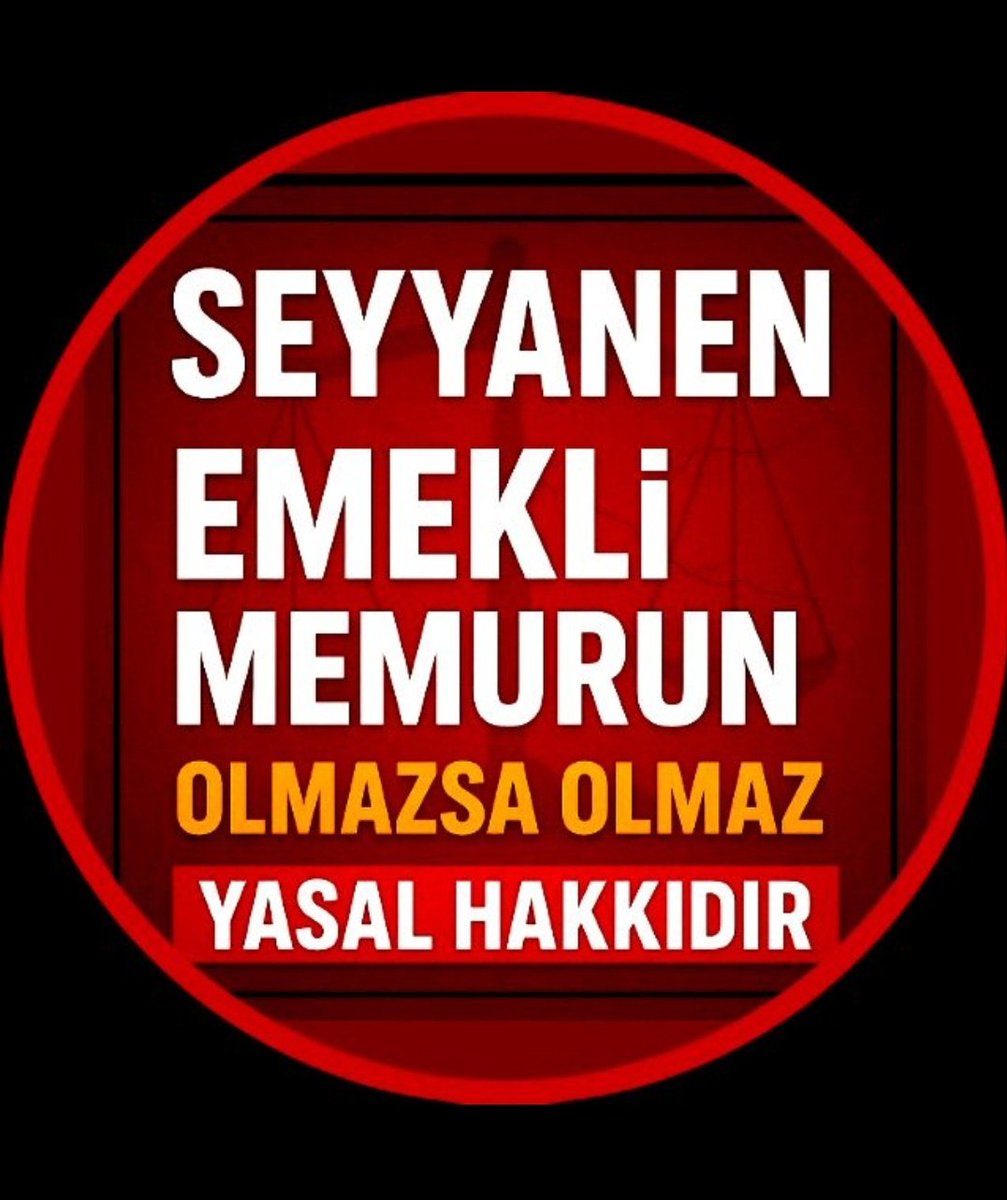 100 Yılın Ayıbı nı yaparsa <a href="/Akparti/">AK Parti</a>  yapar‼️
Cumhuriyet tarihinde ilk defa  #EmekliMemur un
Seyyanen zam hakkına
Parasına el konuldu
Sefalete terk edildi
Üstelik cumhurbaşkanı <a href="/RTErdogan/">Recep Tayyip Erdoğan</a> tarafından sözü bile verilmişti
#MemurEmeklisineAdalet
HAKKIMIZ‼️
<a href="/tcbestepe/">T.C. Cumhurbaşkanlığı</a> 
<a href="/MHP_Bilgi/">MHP</a>