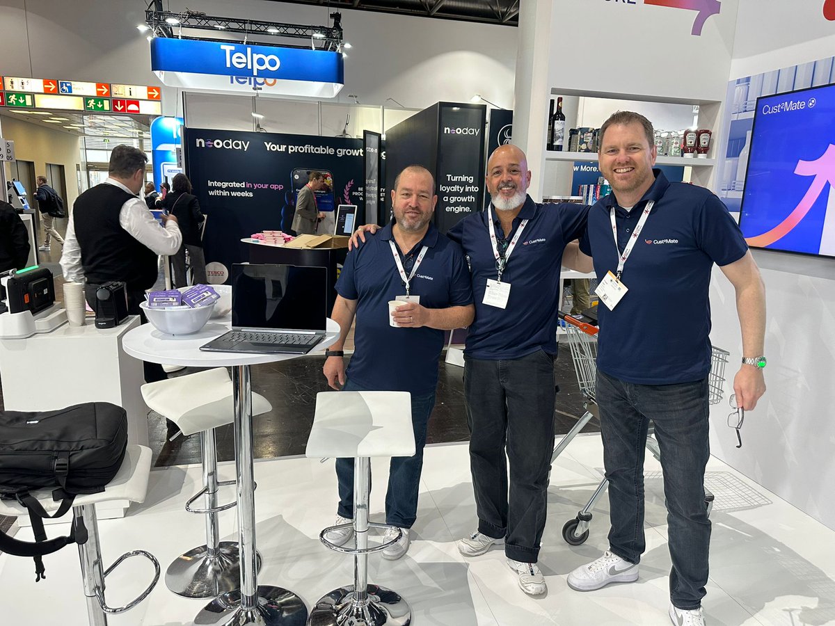 CorpA2z's tweet photo. Data-driven retail goes beyond e-commerce. π
We are live at #EuroShop2026 in Hall 05, Booth D14.
Come by and see how Cust2mate smart carts close the gap in your customer journey tracking.
β
A2Z Cust2Mate ($AZ)
#Cust2Mate #SmartCarts #RetailTech https://t.co/NkPAn5K19G