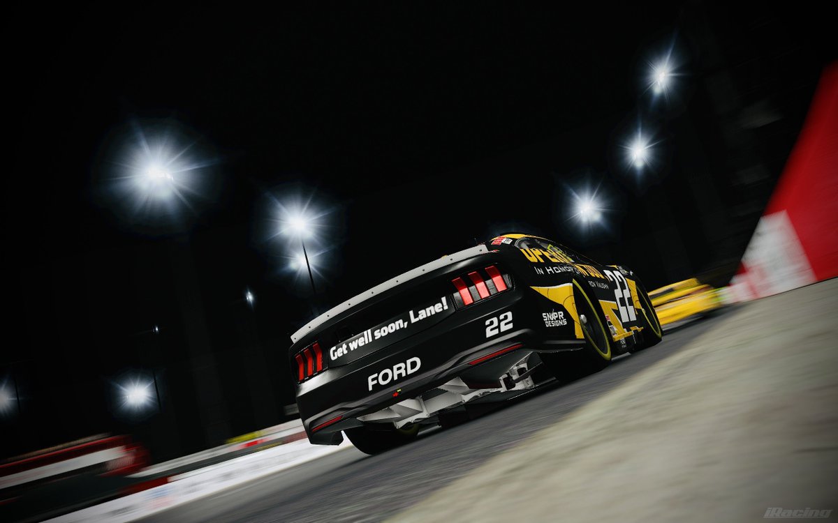 enrique_cucalon's tweet photo. On Thursday night it was a P6 finish in SOFA for the #22Team with the trusty controller! Kept our head in the game and avoided the late race carnage to come out with yet another great result for the team. One race remains in Season 10. Off to Charlotte we go!

#NASCAR #iRacing #SOFA #22NeverQuits