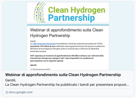 Clean Hydrogen Partnership tweet media