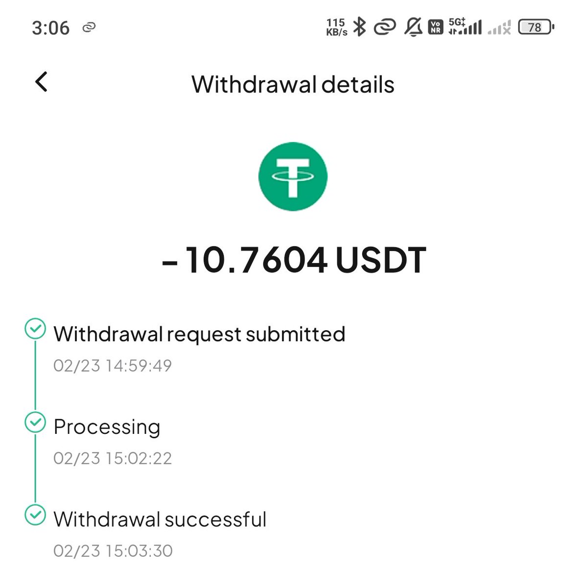 JUST WITHDREW ✅

🪂 Free Bonus → Traded →
💸 10.76 $USDT Received Successfully

❌ No Deposit
❌ No KYC
⚡ Instant Withdrawal

Proof attached 👇

Free money hits different when it actually pays 🫡🔥

If you're ignoring exchange bonuses… you’re missing easy opportunities 👀