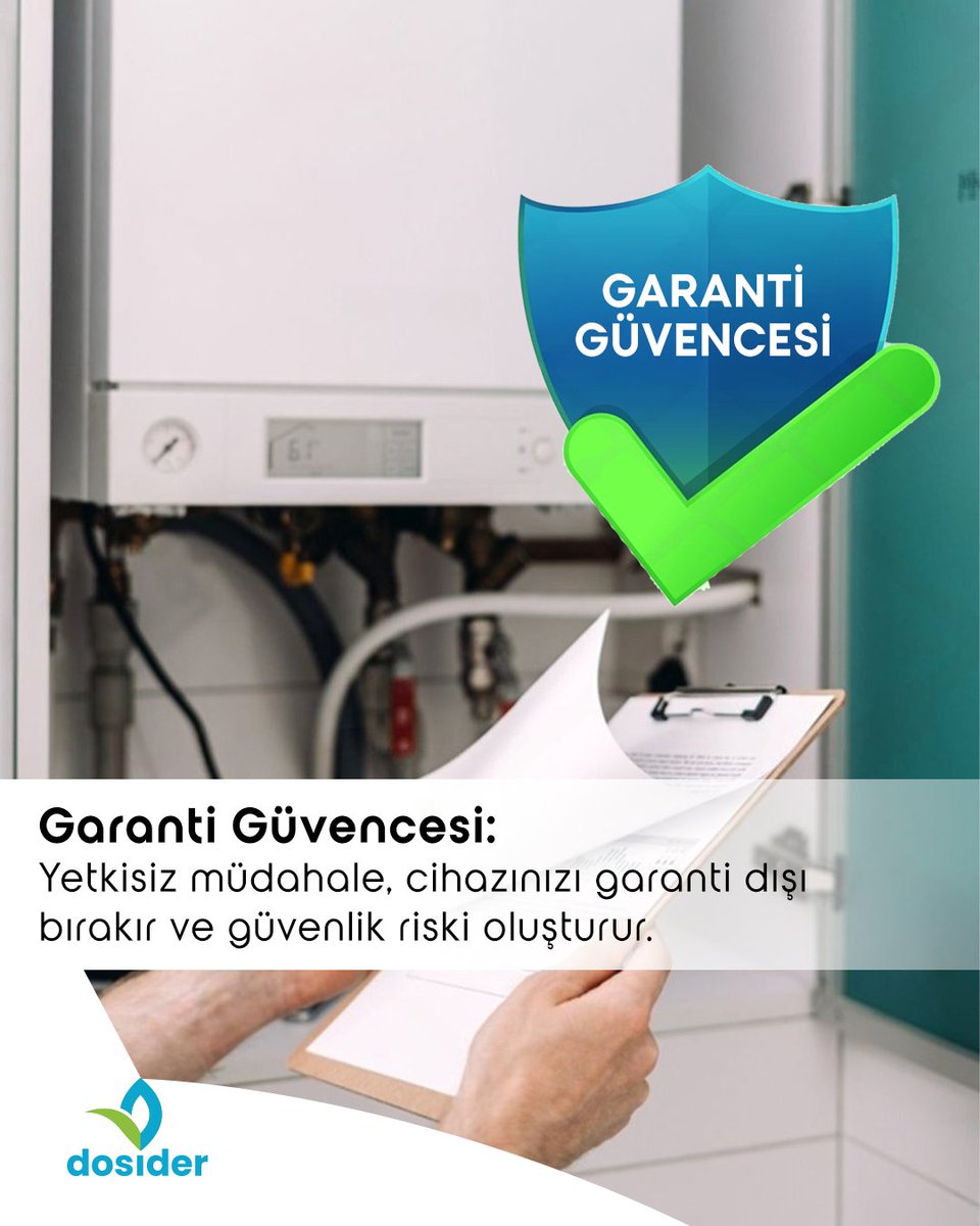 Cihazınızın ömrünü ve ailenizin güvenliğini şansa bırakmayın! 🛡️⚙️

Isıtma sistemlerinde yapılan hatalı müdahaleler, verimi düşürdüğü gibi ciddi riskler de doğurabilir. DOSİDER üyesi markaların yetkili servisleri, orijinal parça ve uzman işçilikle her zaman yanınızda.

#Dosider