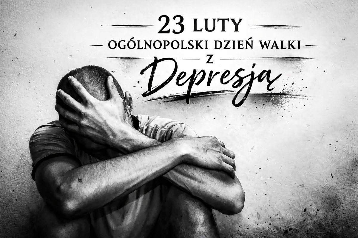 Depresja nie zawsze wygląda jak płacz.
Czasem wygląda jak „ogarnięty człowiek”.
Czasem wygląda jak silny facet, który mówi: „spoko, dam radę”.
Czasem wygląda jak kobieta, która wszystkim pomaga,
a sama czuje, że tonie.

To nie jest słabość.
To jest wojna, której inni nie widzą.