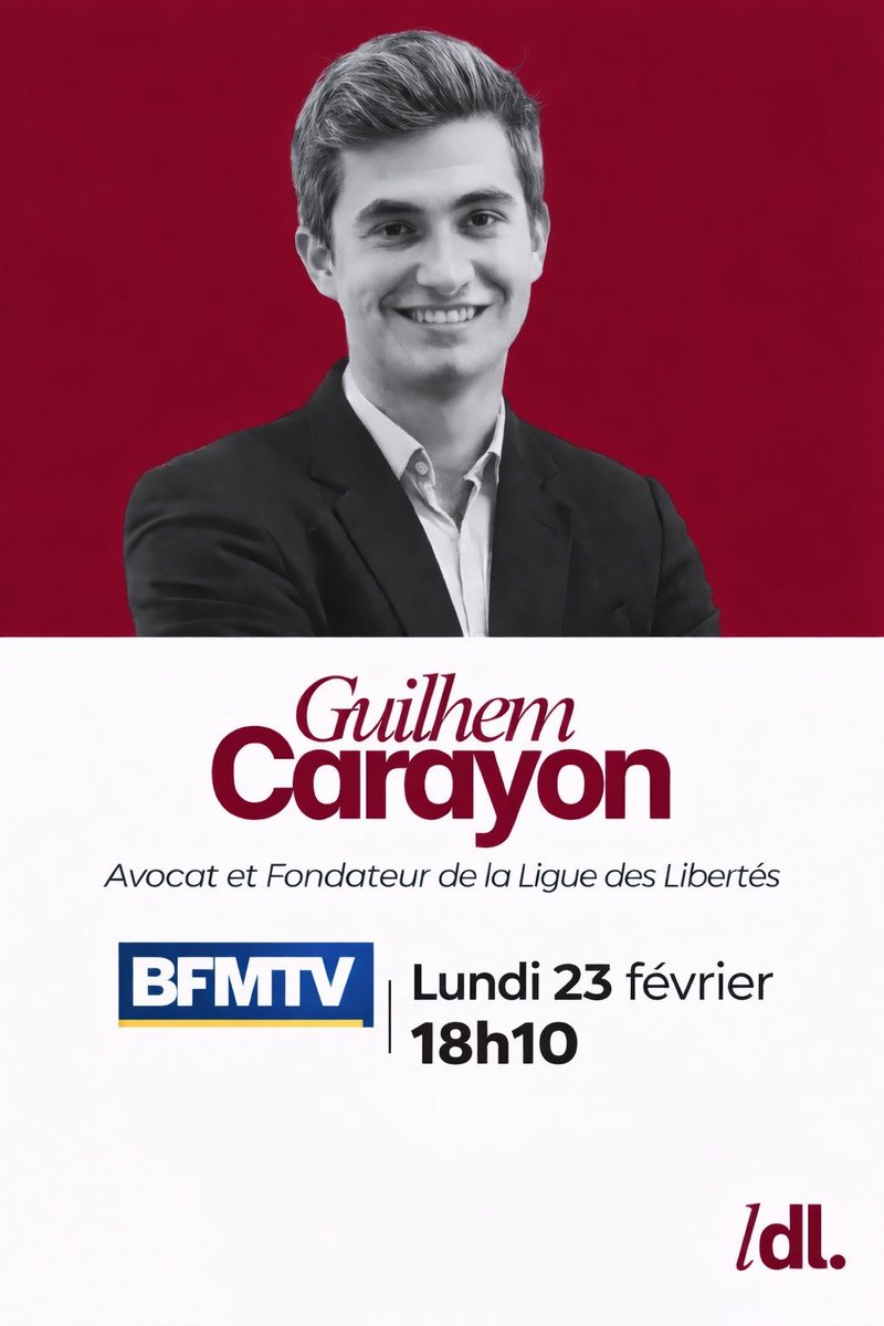 GuilhemCarayon's tweet photo. Je serai à 18h10 dans l’émission de @Olivier_Truchot et @AlainMarschall pour parler de l’ultra violence de l’extrême gauche et sa stratégie du chaos. https://t.co/s046pCi7OT