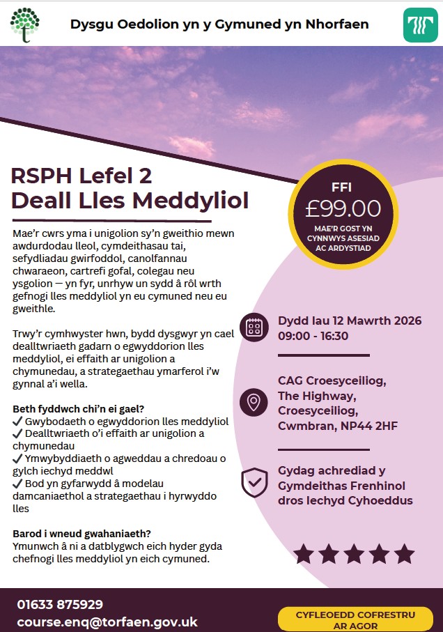 Torfaen Adult Community Learning tweet media