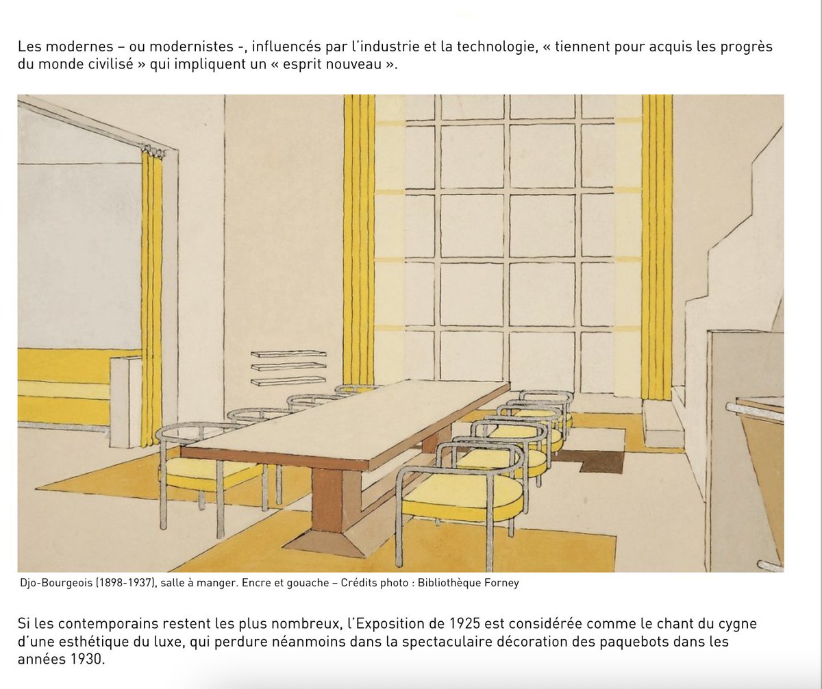 HDA_edu_num's tweet image. #Bac2026 | #ParisCapitaleDesArts

📲 Dossier @Bpi_Pompidou @CentrePompidou @madparisfr "1925, un tournant dans les arts", entre #ArtDéco et #modernisme 
👉balises.bpi.fr/dossier/1925-u…
➕ Dossier pédagogique @Academie_Paris 
⤵️ pia.ac-paris.fr/portail/jcms/?…
