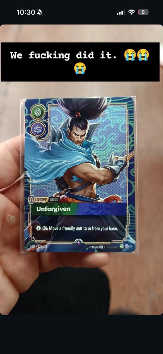I felt the same feeling as when I won the OnePiece regional with Zoro.I was really sure that at least one of the three of us, with that list, would do well.Same thing now with Yasou with <a href="/LuigiAmatoTCG/">Luigi Amato</a> (He won the card)and <a href="/RobertoOPTCG/">Roberto Rondino</a>. Then go to Luigi's profile to get the list