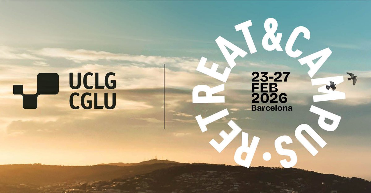 Paradiplomacia's tweet photo. 🌍 The @uclg_org 2026 Annual Retreat officially kicks off in Barcelona!
Under the theme “The Municipal Agenda in the Era of Change”, a decisive week begins for the future of local and territorial governance worldwide.

📍What’s on today’s agenda?
@GlobalTaskforce Annual Directors’ Meeting at the UCLG World Secretariat - a strategic space to coordinate joint action ahead of major global milestones, including:
▪️ The World Urban Forum (#WUF13)
▪️ The review of SDG 11
▪️ Upcoming COP processes

💡 This meeting will help align priorities and strengthen the collective positioning of local and regional governments within the international system.

The road to #Tánger2026 begins today! 🌐✨

#UCLGMeets