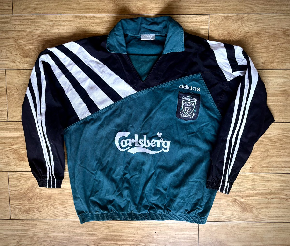 Latest arrival is the 1995 #LFC Adidas drill top. Just ahead of