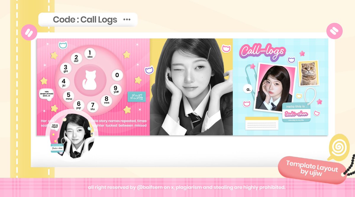 baifsern's tweet image. [...] Help repost ya, terima kasih... !!

Hai selamat sore, aku kembali lagi dengan 4 anak baru yang siap di ospek !! Rencananya kalau sudah aman mau aku swell as template layout. Hit me up apabila ada kesamaan dengan Ba lain yaa, Terima kasih !!! 

#zonauang #zonaba