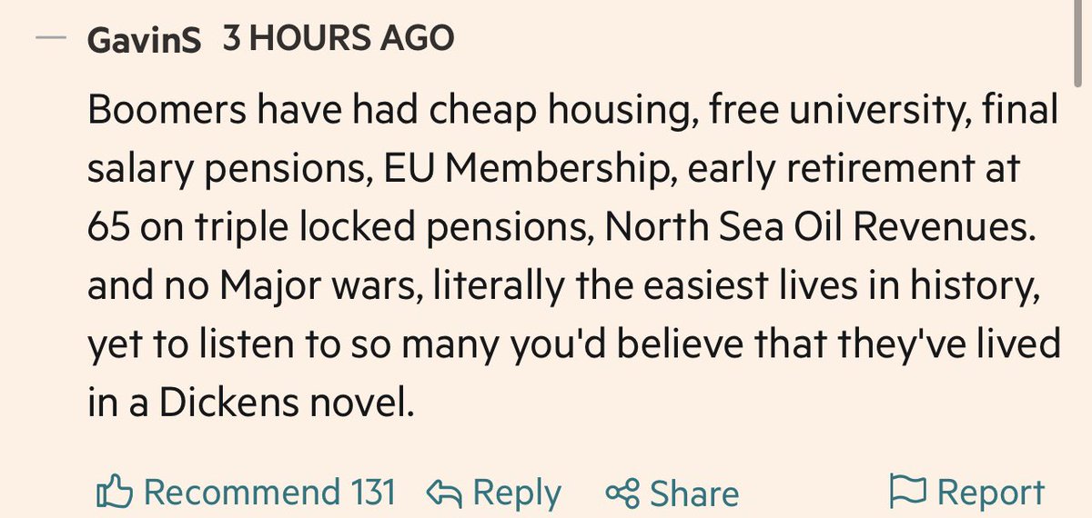 William Hague: Britons in their 60s are the ‘luckiest generation’ in history