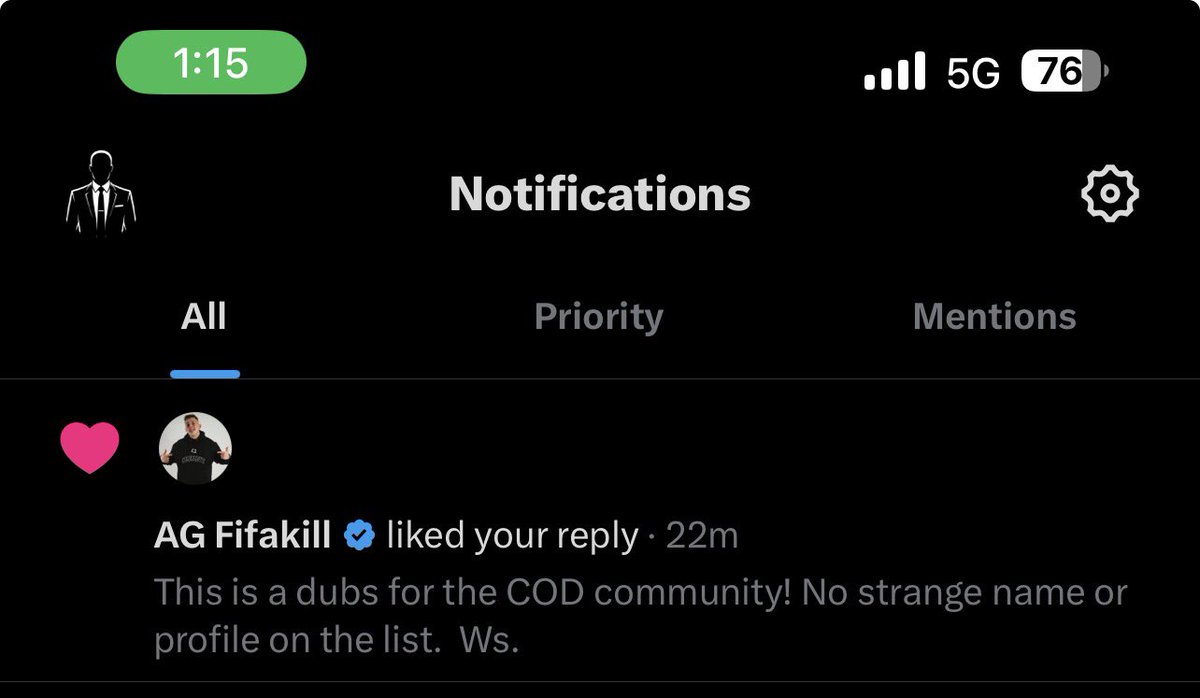 Another like from my OG call of duty warzone professions 💯🚀🚀…